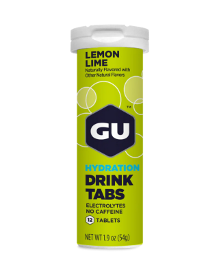 GU Hydration Drink Tabs (12 tablet) - Lemon Lime